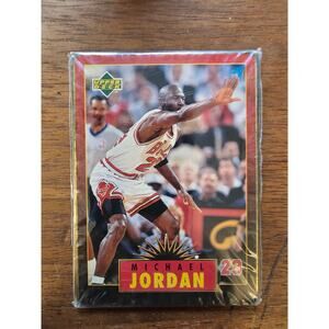 Michael Jordan 1996 Upper Deck All-Metal Collector Cards #4 - Chicago Bulls -NBA